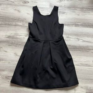 Madewell Black Sleeveless Mini Dress